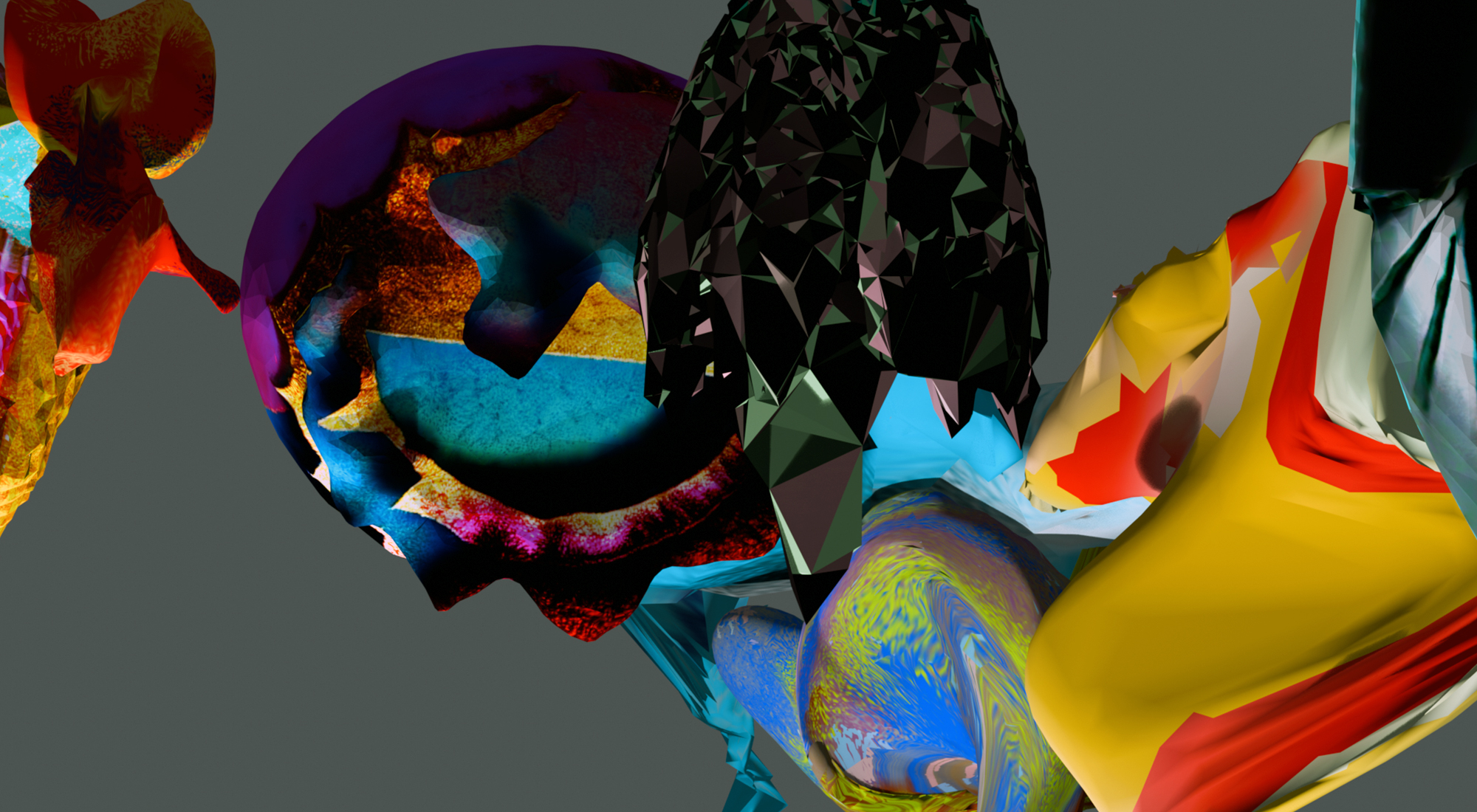 Digital 3D sculpture by Chiara Passa
